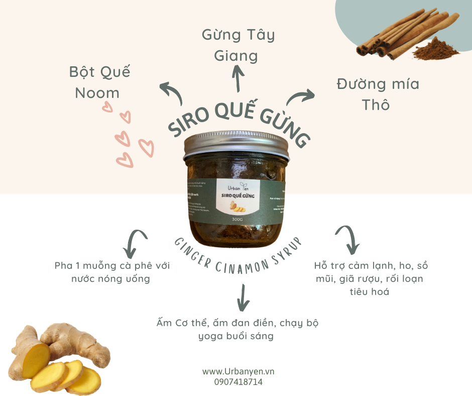 GINGER CINAMON SYRUP